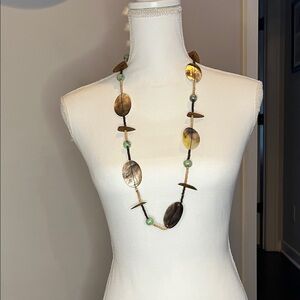 Elegant Multi-Color Shell Necklace